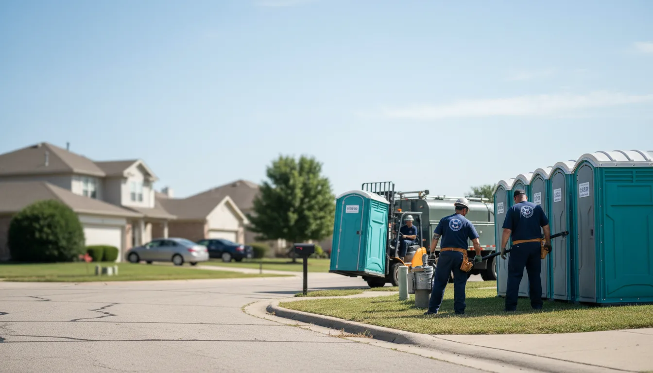 Porta Potty Rental in Mccurtain, OK near me